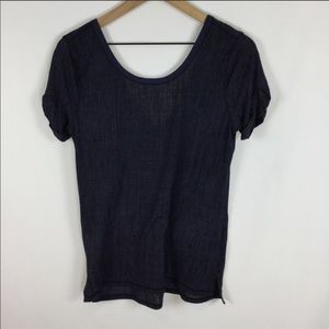Lululemon open back tee